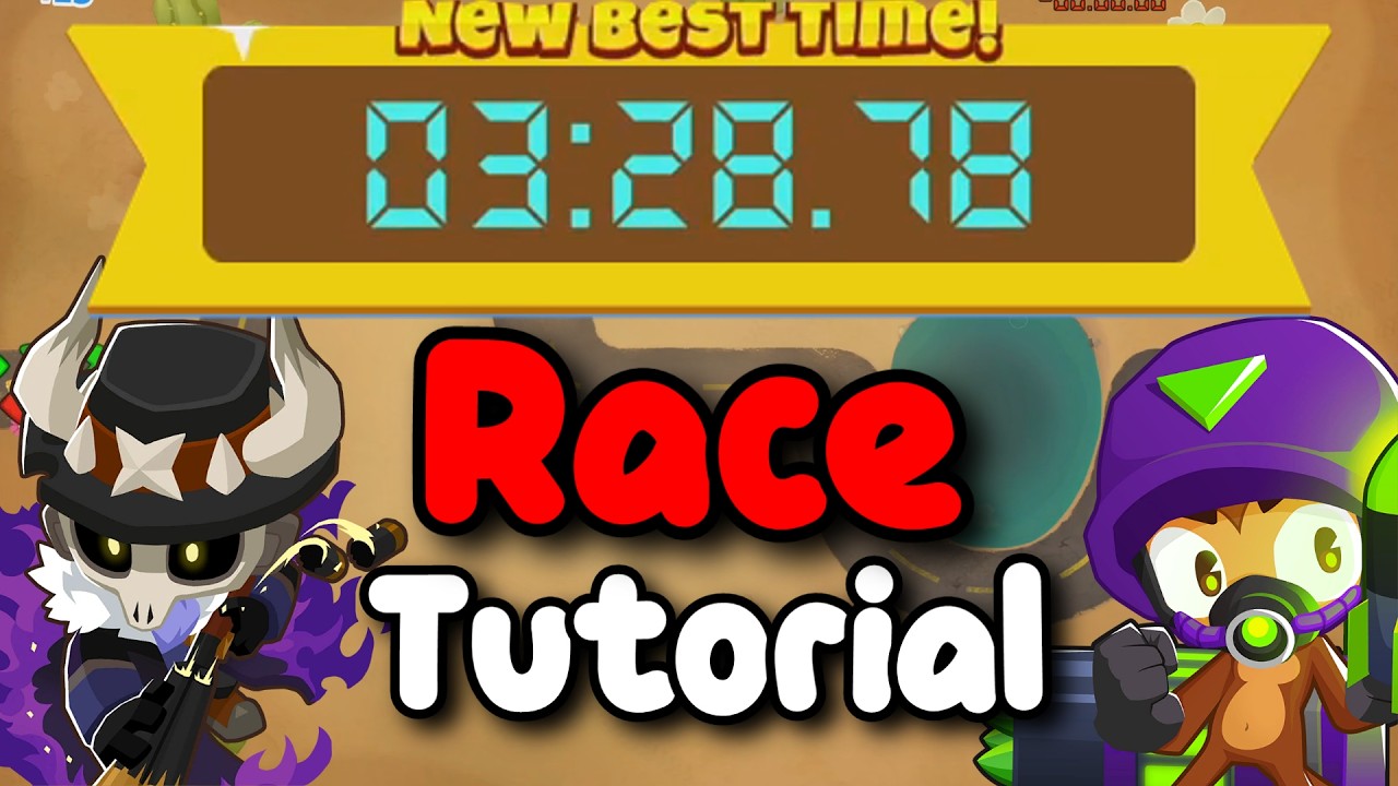 BTD6 Race Tutorial / guide | Gun Game