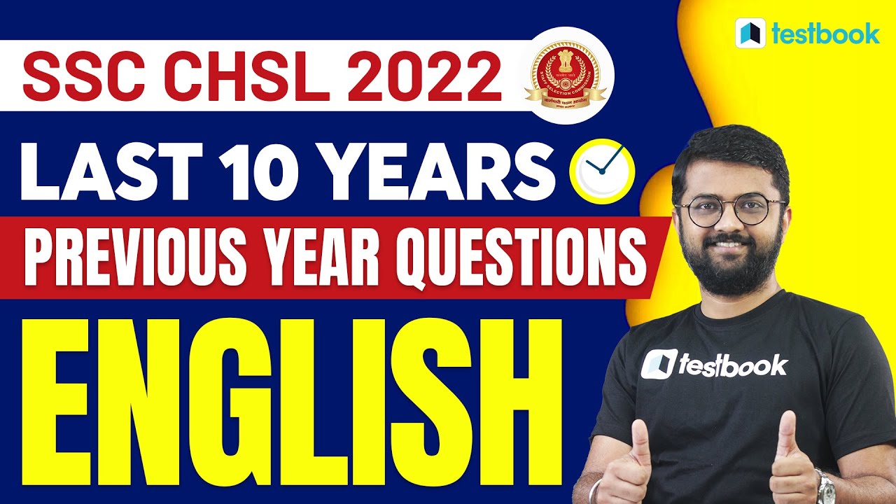 SSC CHSL English Previous Year Questions | Last 10 Years SSC CHSL  Solution | Part 1 | Kaustubh Sir