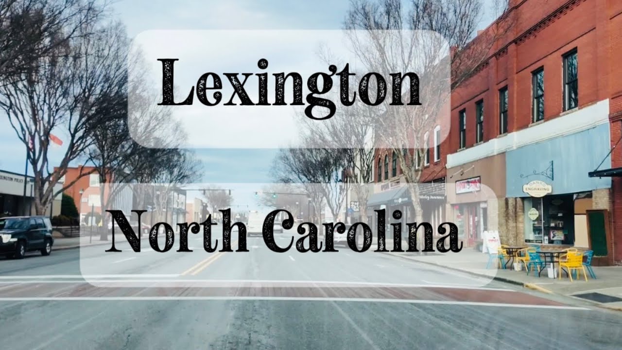 Lexington NC | Downtown Tour ✨ POV #northcarolina #lexington #drivingtour 