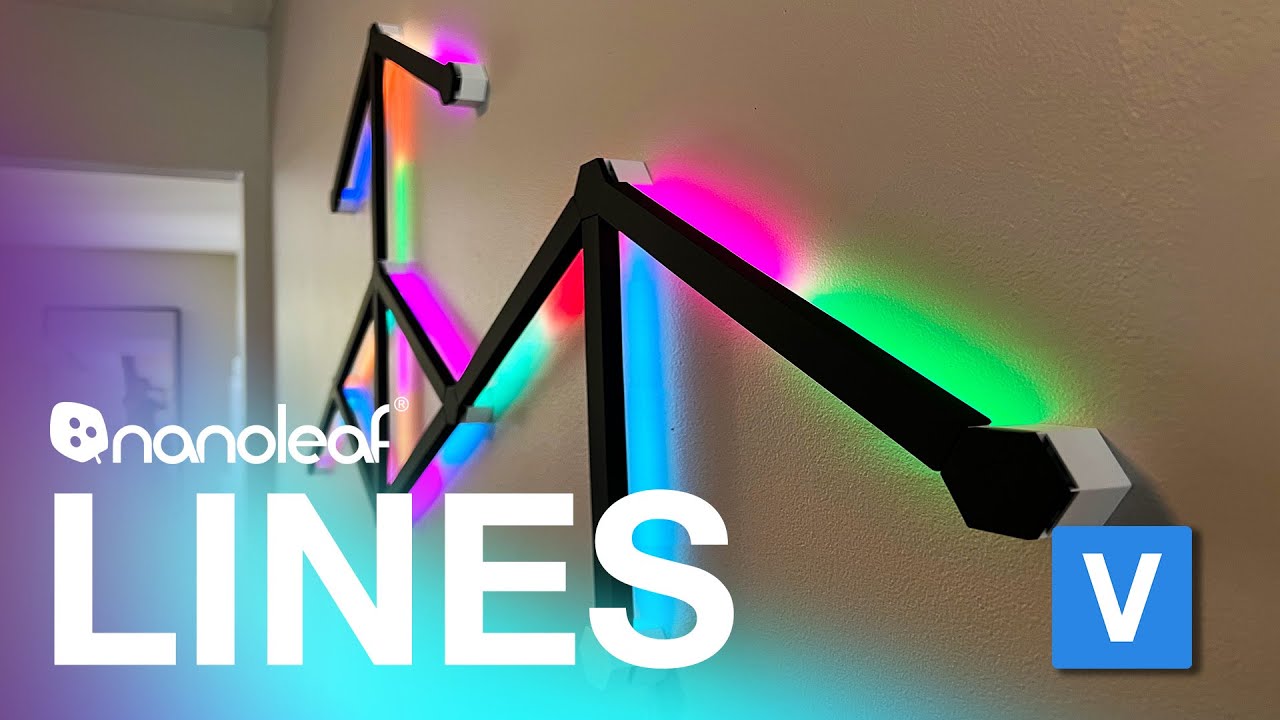 Nanoleaf Lines — моя самодельная система освещения с матово-чёрными покрытиями