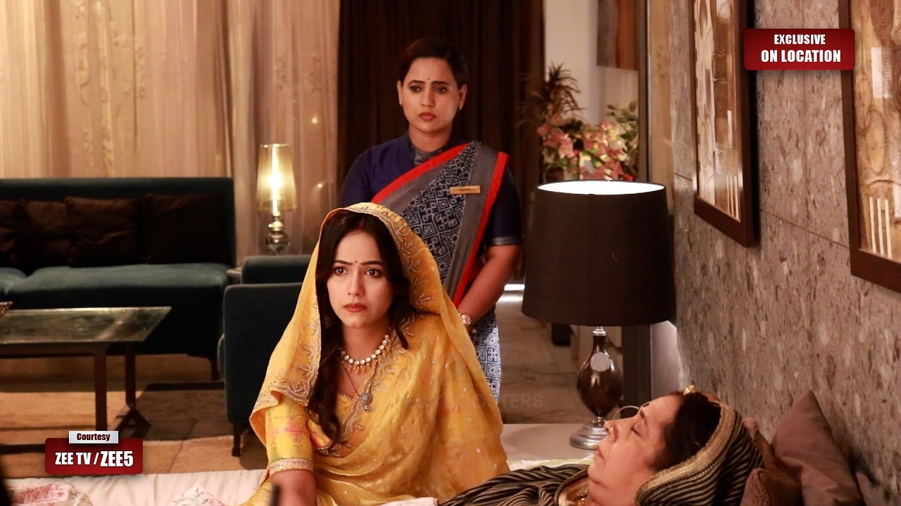 Vasudha Today Episode : How should Divya hide the truth about Vasudha from Grandma? | On Location