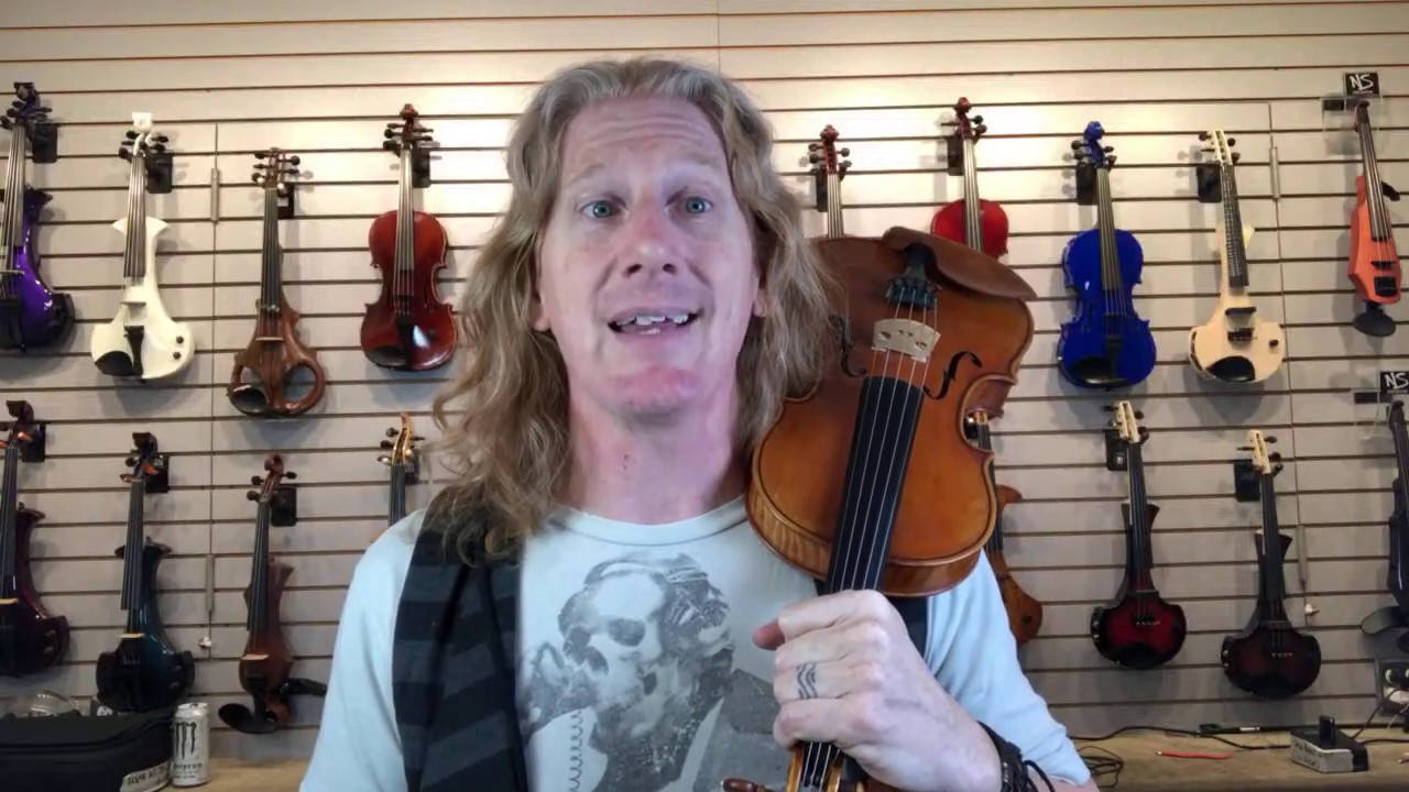 Livestream on High End Acoustic Electric Violins