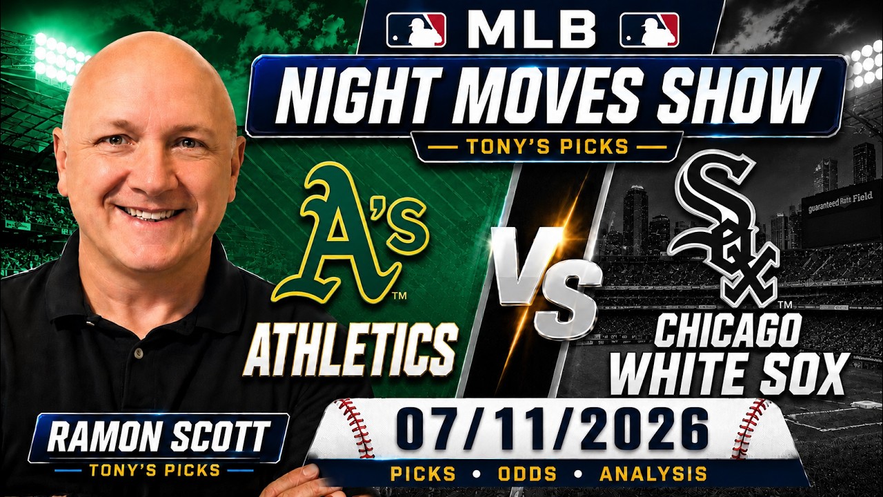Athletics против White Sox: ставки на MLB, коэффициенты и прогнозы, 11.07.26 | Night Moves Show