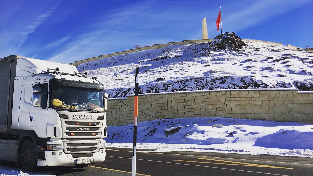 KOP DAĞI GEÇİTİ ! / Erzurum - Tirebolu Yolu / Dar Virajlı Yollar !