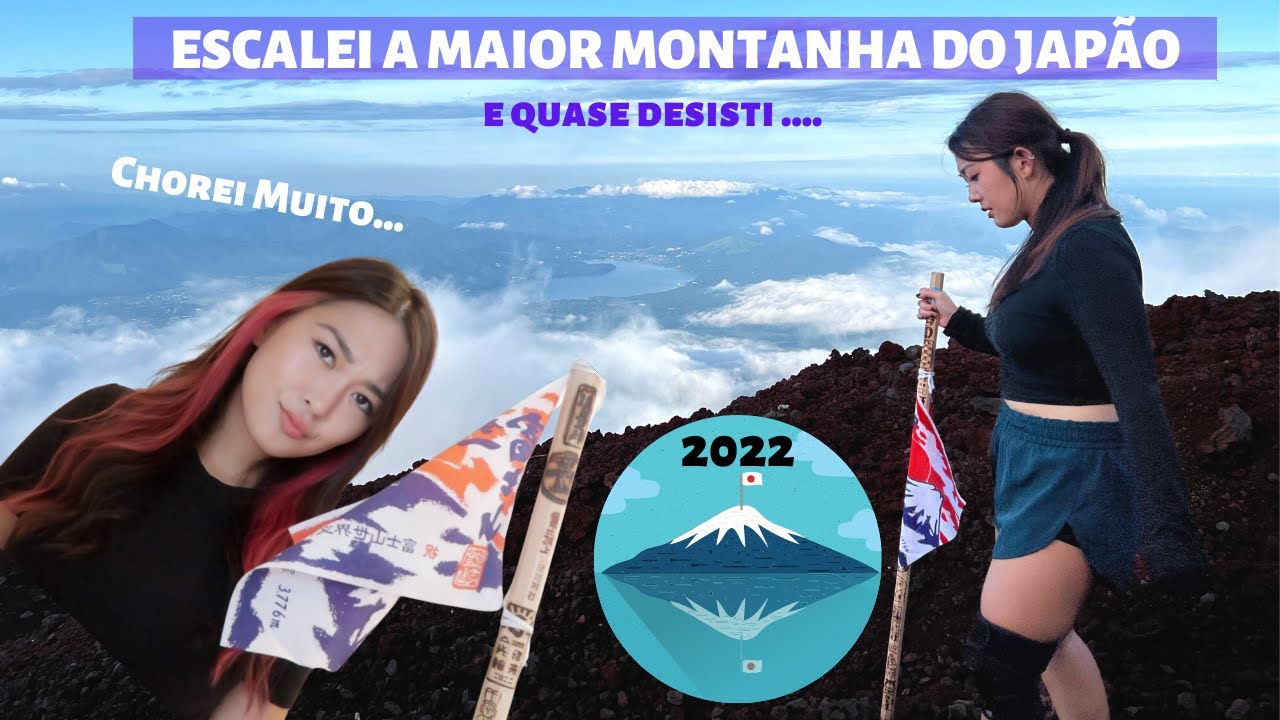 ESCALEI a MAIOR MONTANHA do JAPÃO (MONTE FUJI) | Déborah Hudz