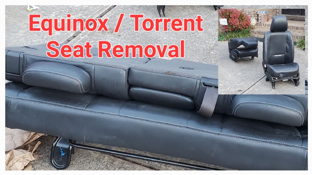 08 Equinox Sport Seat Removal: Junkyard Edition (Torrent GXP)