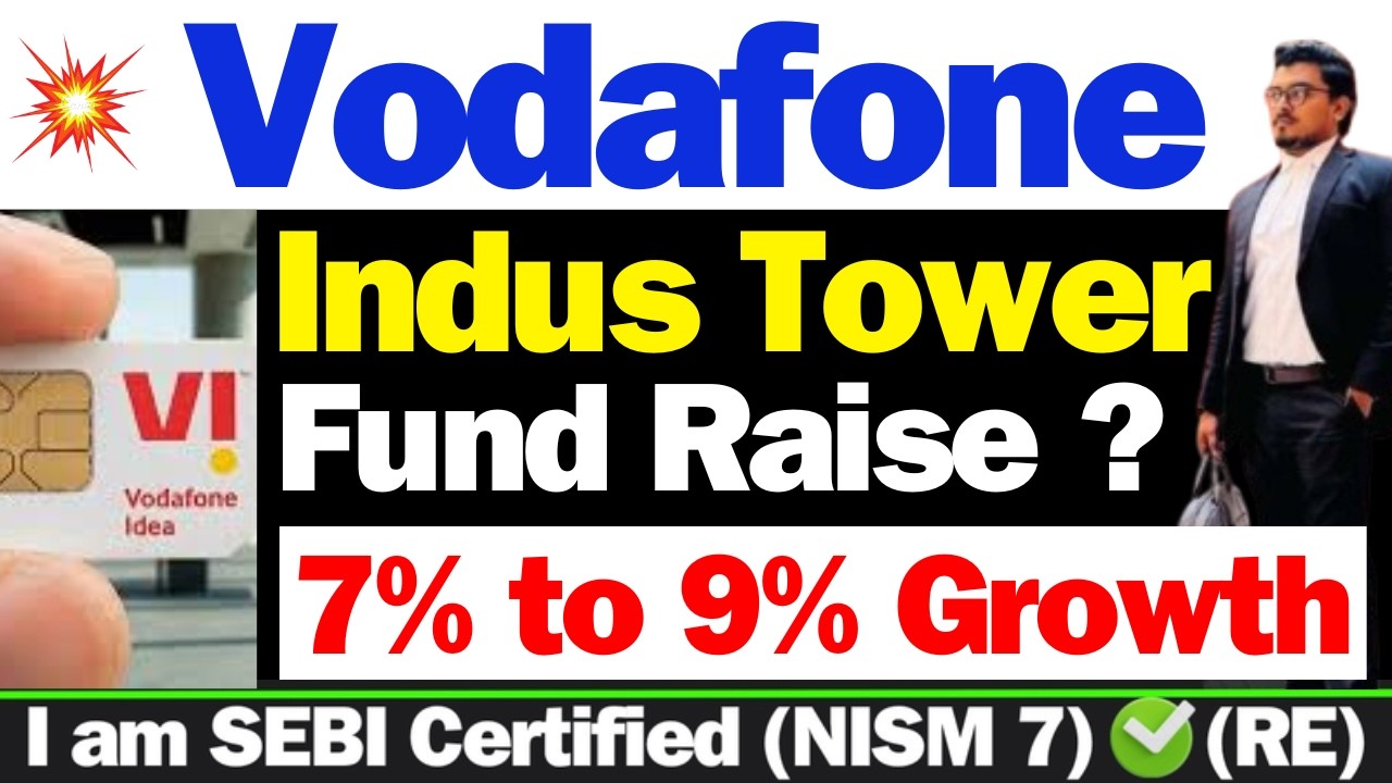 गिरावट कारण | Vodafone idea Share Latest News | Indus Tower Share News |idea Share Latest News Today