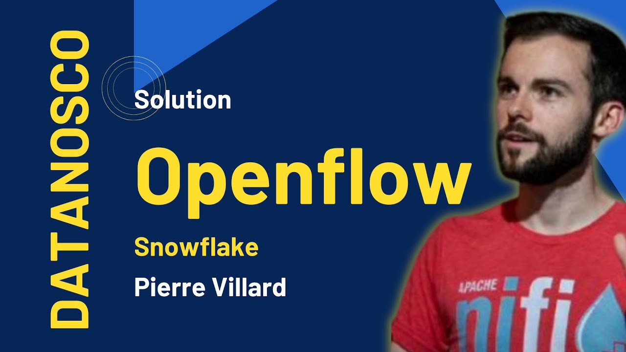 Openflow: Intégration de données avec Snowflake