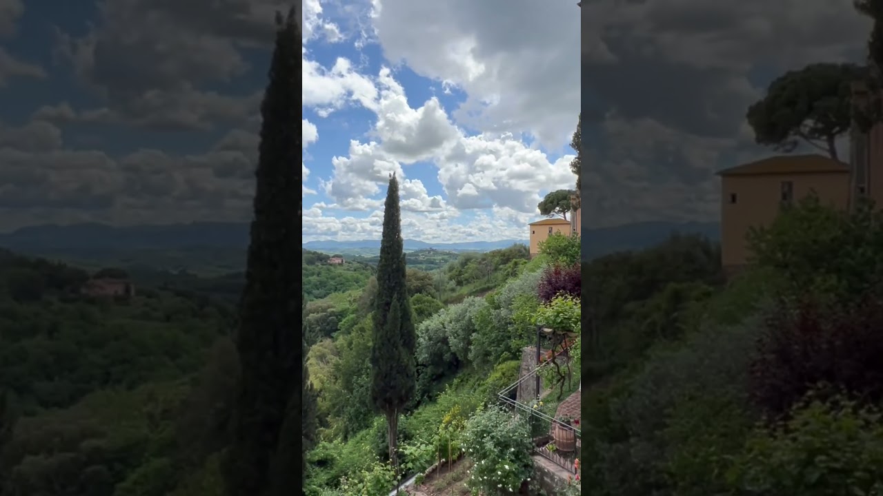 Breathing in the tranquility of Palaia&hellip;a quick stop in this week&rsquo;s vlog. Beautiful Tuscany!