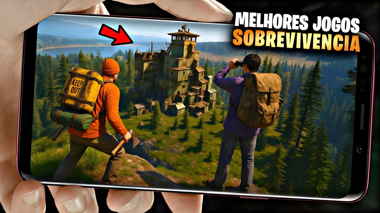 OS 10 MELHORES JOGOS de SOBREVIVÊNCIA para Android 2025