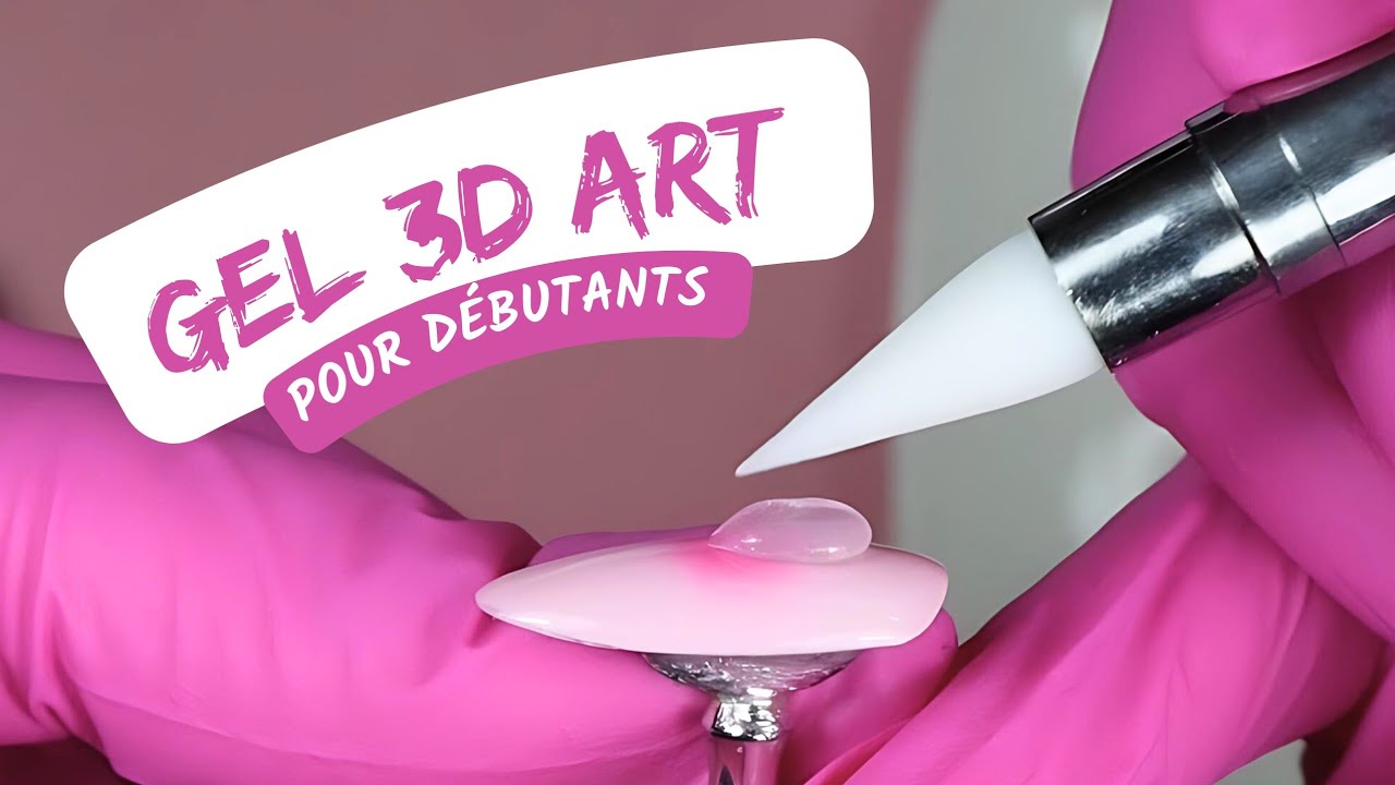 Comment utiliser un gel 3D Art ? Sp&eacute;cial d&eacute;butant | Fleur