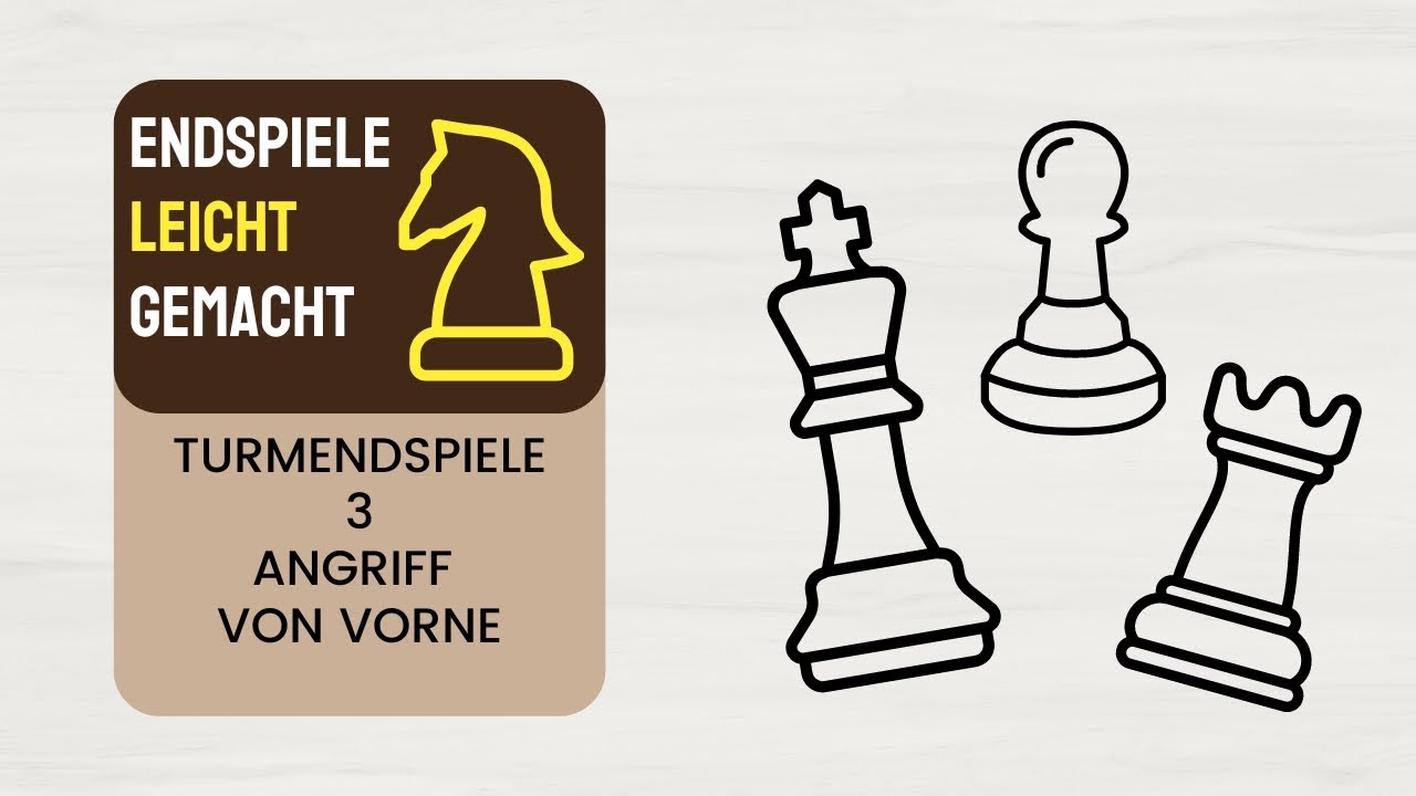 Turmendspiele 3 - Angriff von vorne | Josis Schachschule