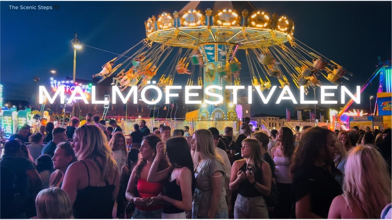 🎉 Malmöfestivalen 2025 in 4K | Walking Tour Through Sweden’s Biggest Street Festival
