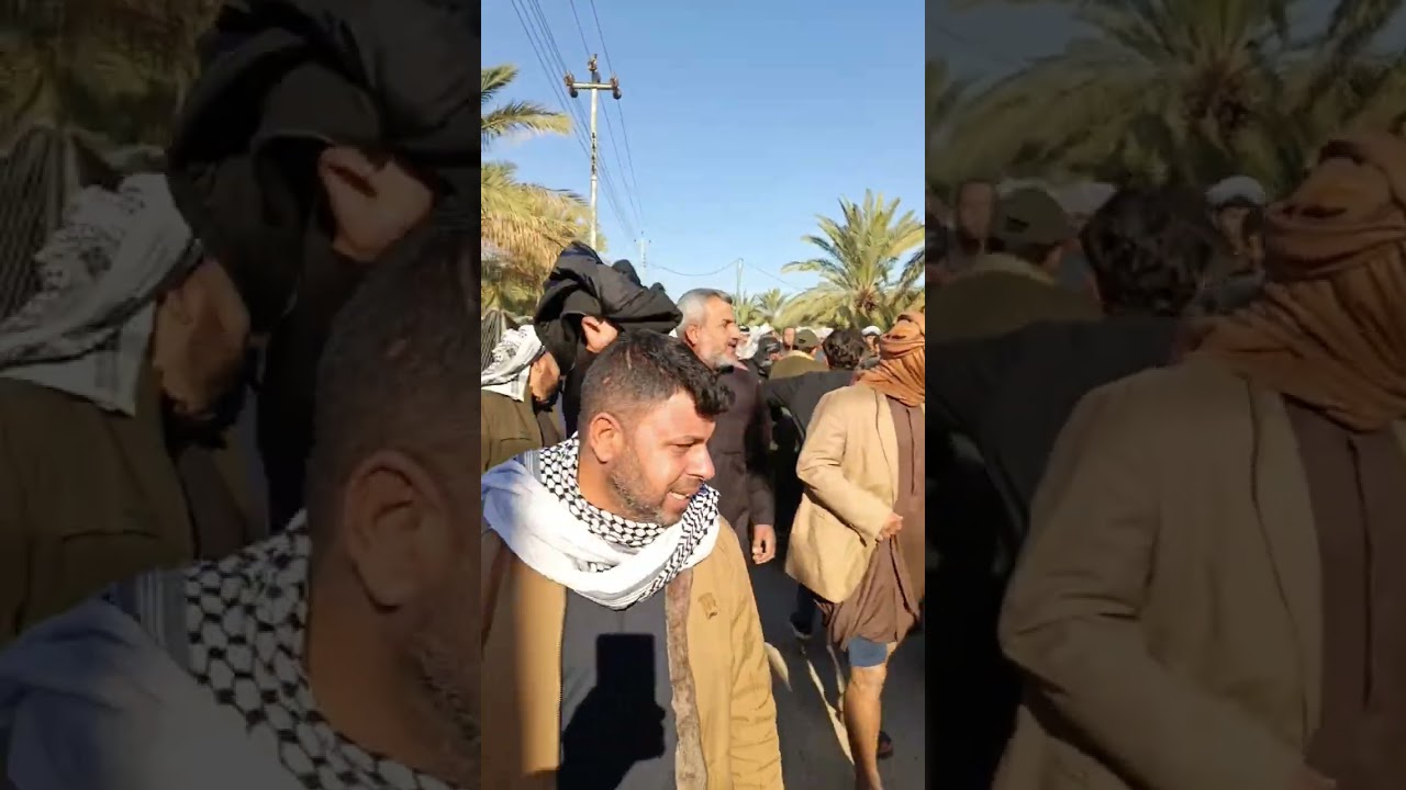 تشييع المرحوم الشيخ سوادي هاشم السدخان ابو حسوني الماجدي محافظة ميسان قضاء الكحلاء قرية البحاثة 
