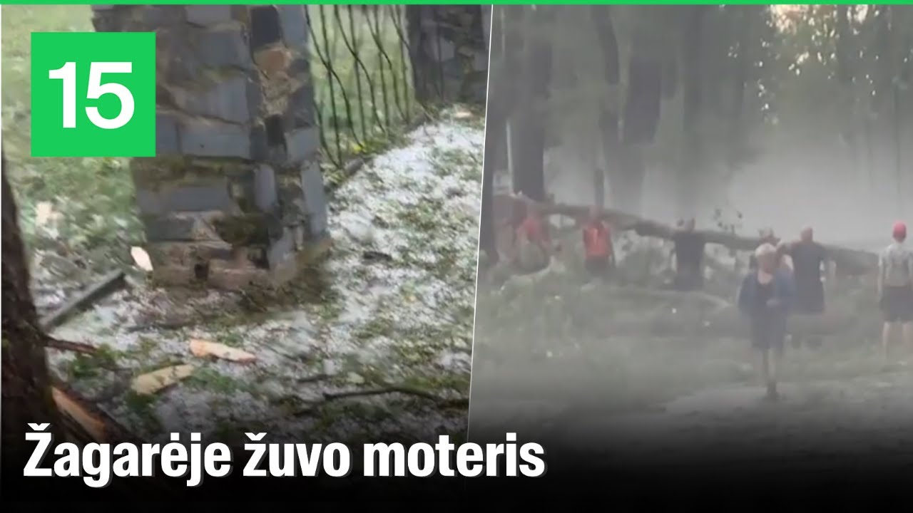 Audra nusiaubė Žagarę: žuvo moteris