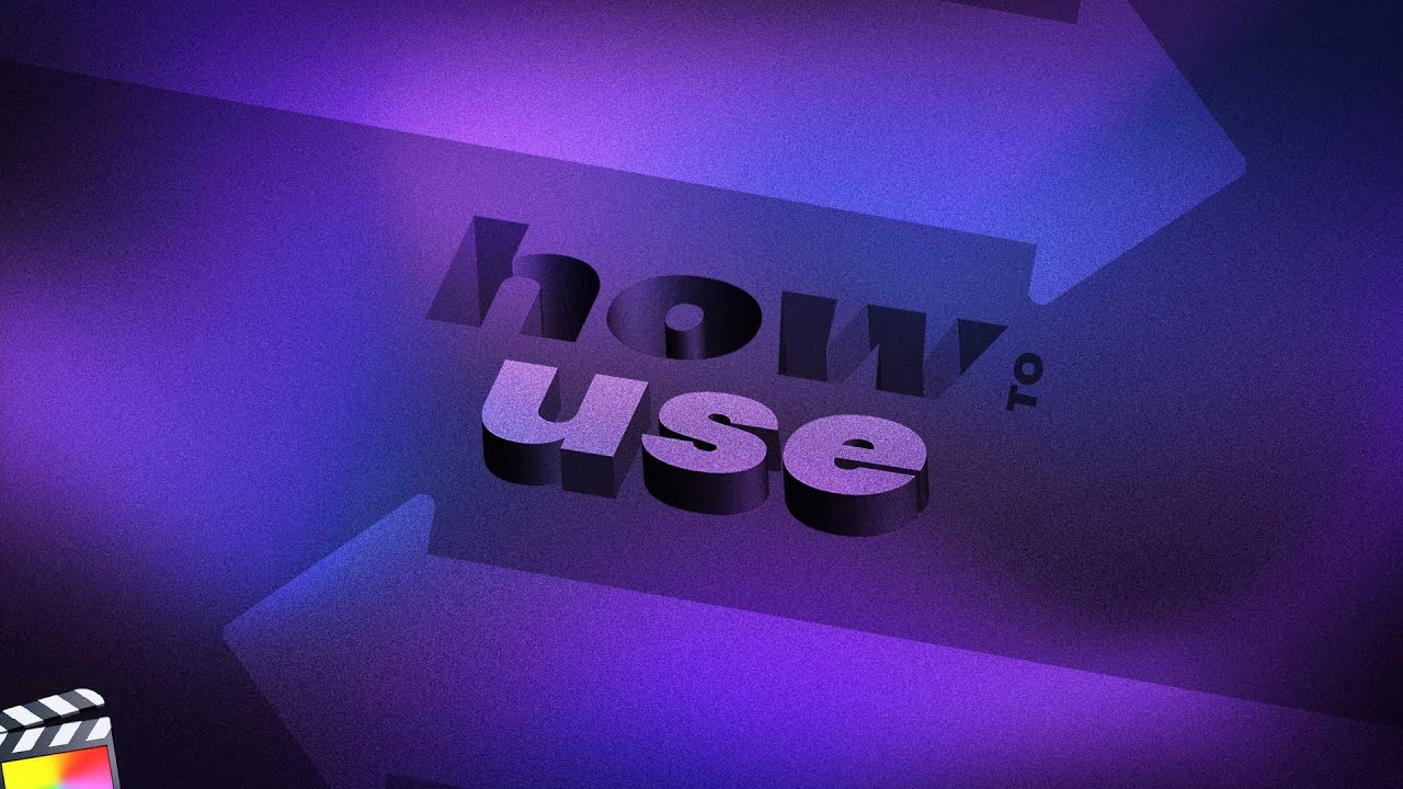 First Look at Trendy Intros and Outros for Final Cut Pro