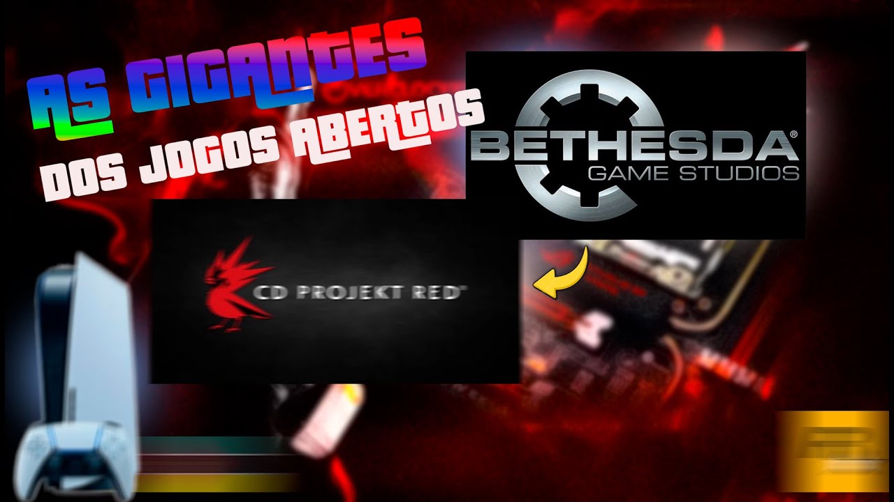 TOP 3 EMPRESAS QUE CONTROLAM OS MELHORES JOGOS DE MUNDO ABERTO!🎮