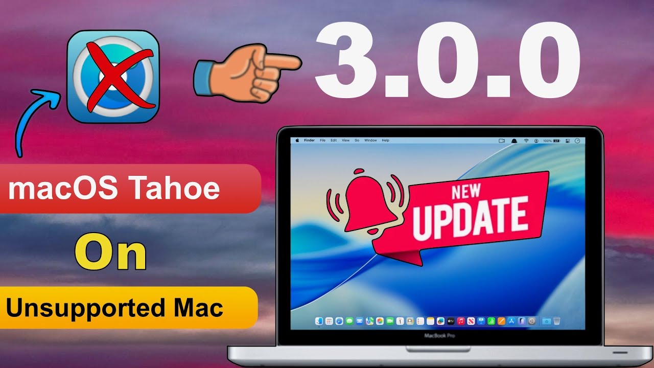 Install macOS Tahoe on Unsupported Mac | OpenCore 3.0.0 Status Update &ndash; 31 August 2025