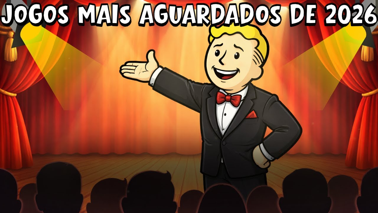 Os jogos MAIS AGUARDADOS de 2026 !