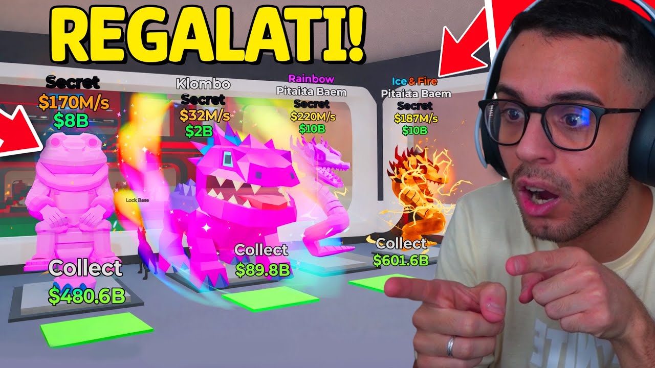 I FAN MI REGALANO BRAINROT RARISSIMI DOPO lo SCAM su STEAL A BRAINROT!!