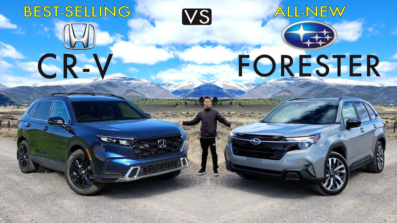 BEST CHOICE?? -- 2025 Subaru Forester vs. 2025 Honda CR-V: Comparison