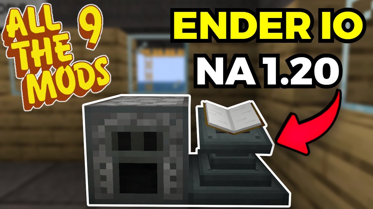 ENDER IO NA 1.20 E FIZEMOS UMA MINERADORA AUTOMATICA!! ATM9 #03