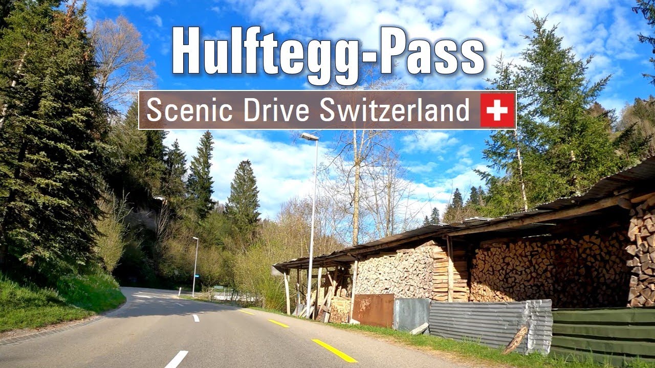 Hulftegg-Pass 🌱 Spring Awakening [4K] • Scenic Drive Switzerland 🇨🇭