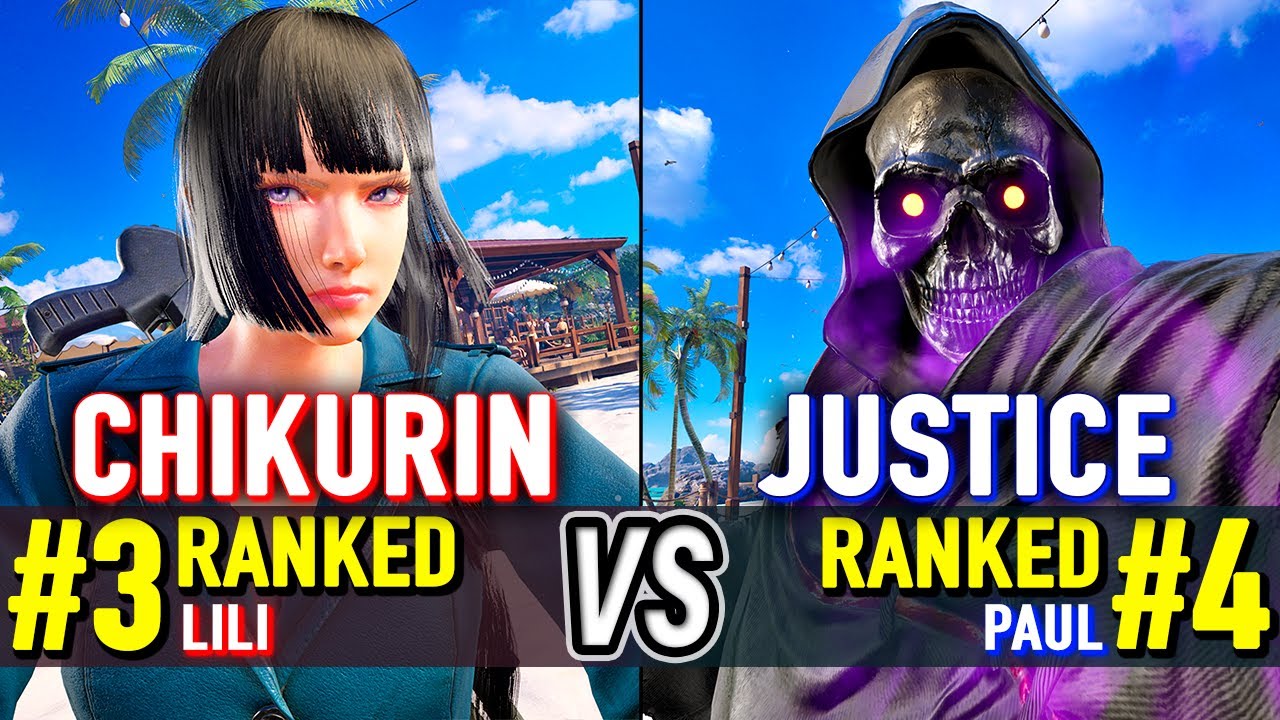 T8 🔥 CHIKURIN (#3 Ranked Lili) vs JUSTICE (#4 Ranked Paul) 🔥 Tekken 8 High Level Gameplay