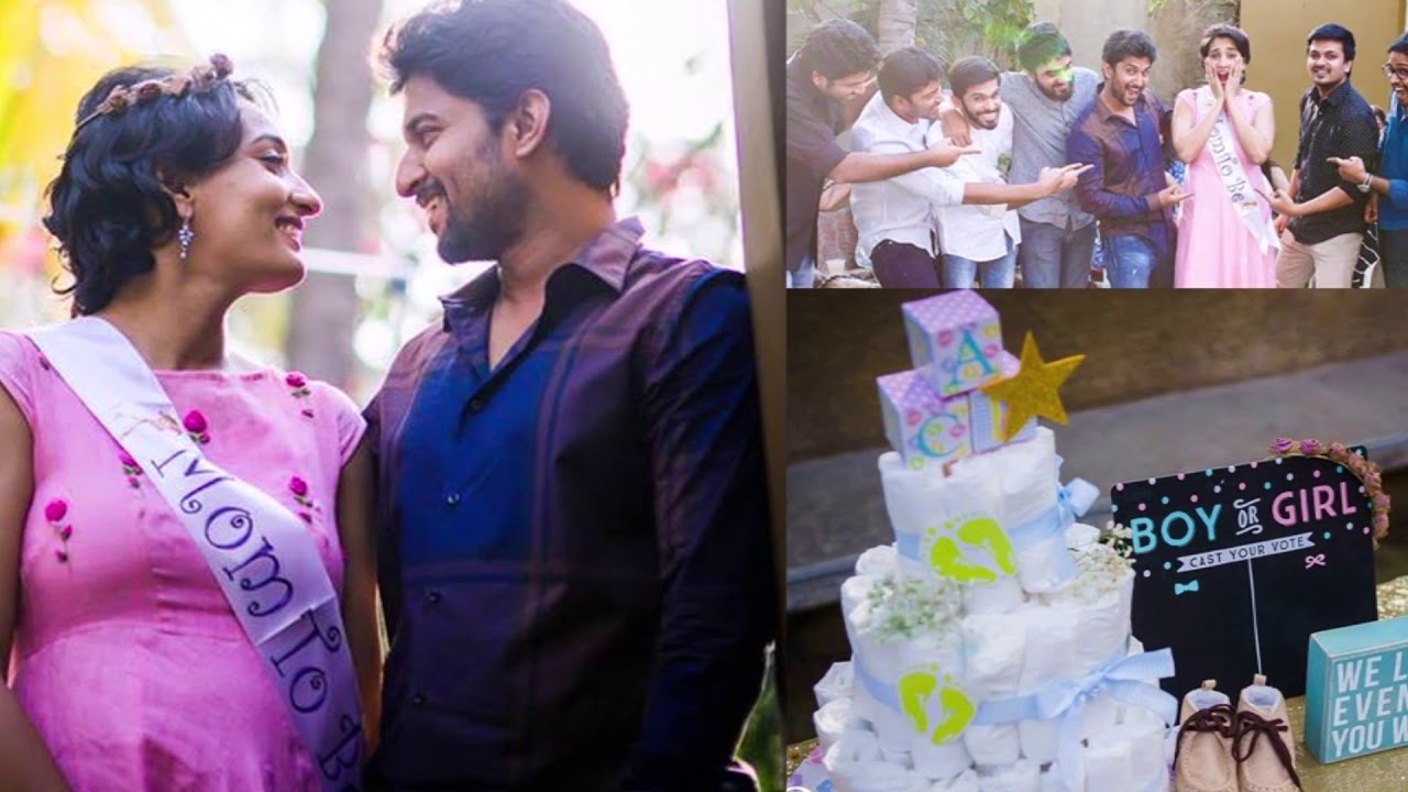 Telugu actor Nani wife Anjali grand baby showers