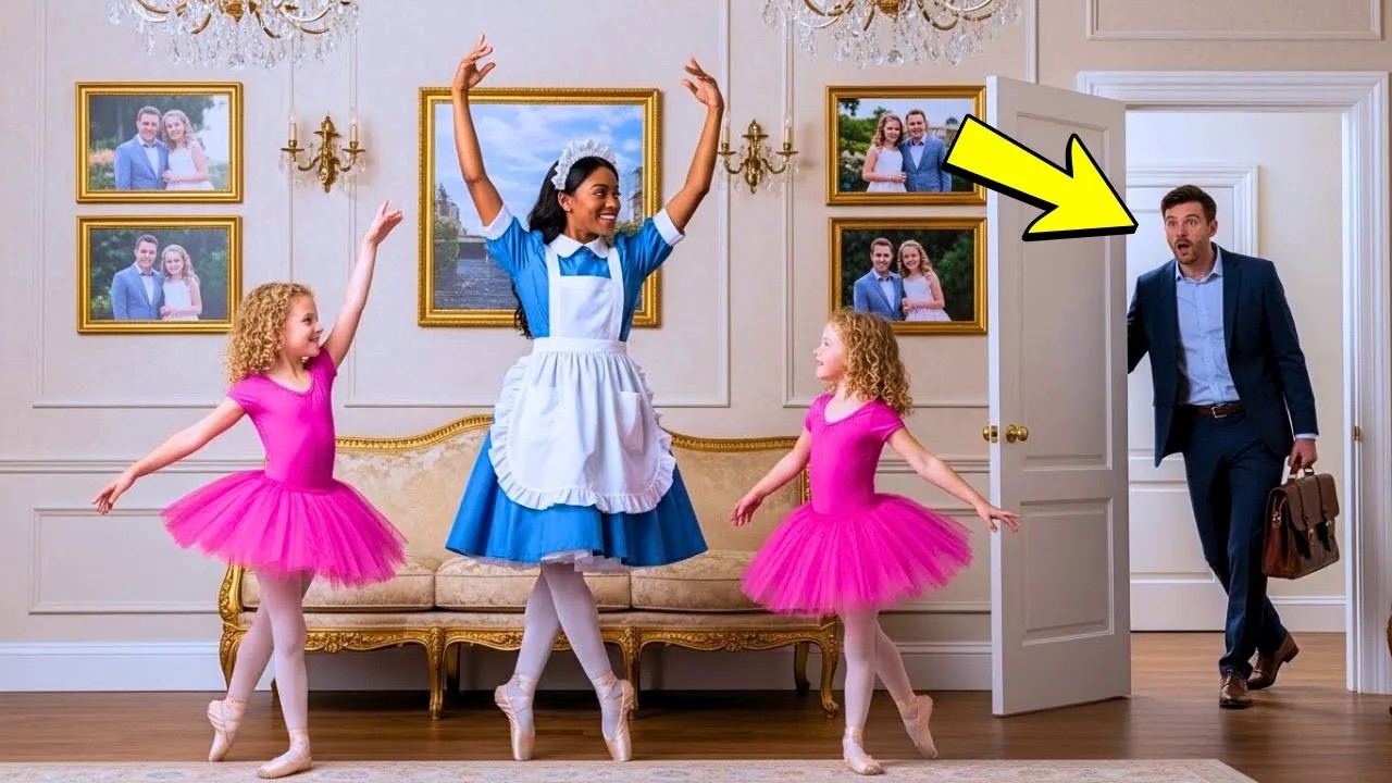 BILLIONAIRE ARRIVED HOME UNANNOUNCED AND SAW HIS MAID WITH HIS AUTISTIC TWINS—WHAT HE SAW SHOC