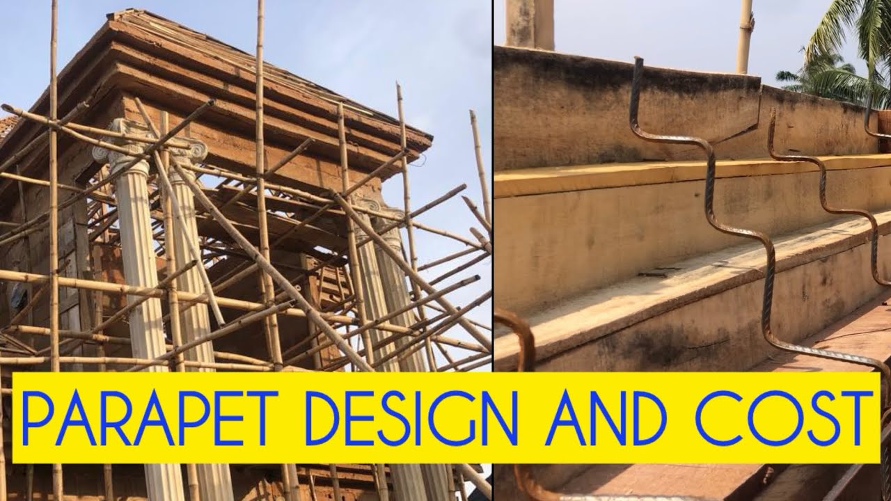 PARAPET DESIGN AND ITS COST OF CONSTRUCTION