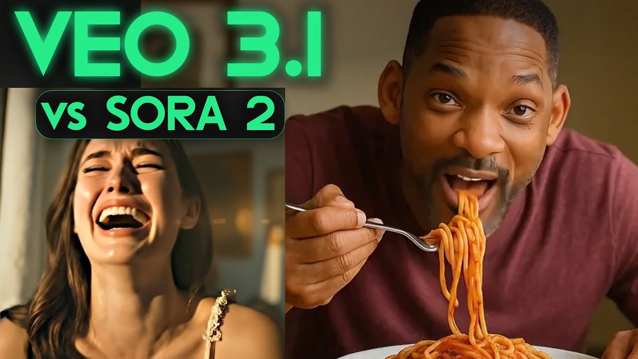 Сравнение VEO 3.1 и SORA 2 Pro (кто победит?)