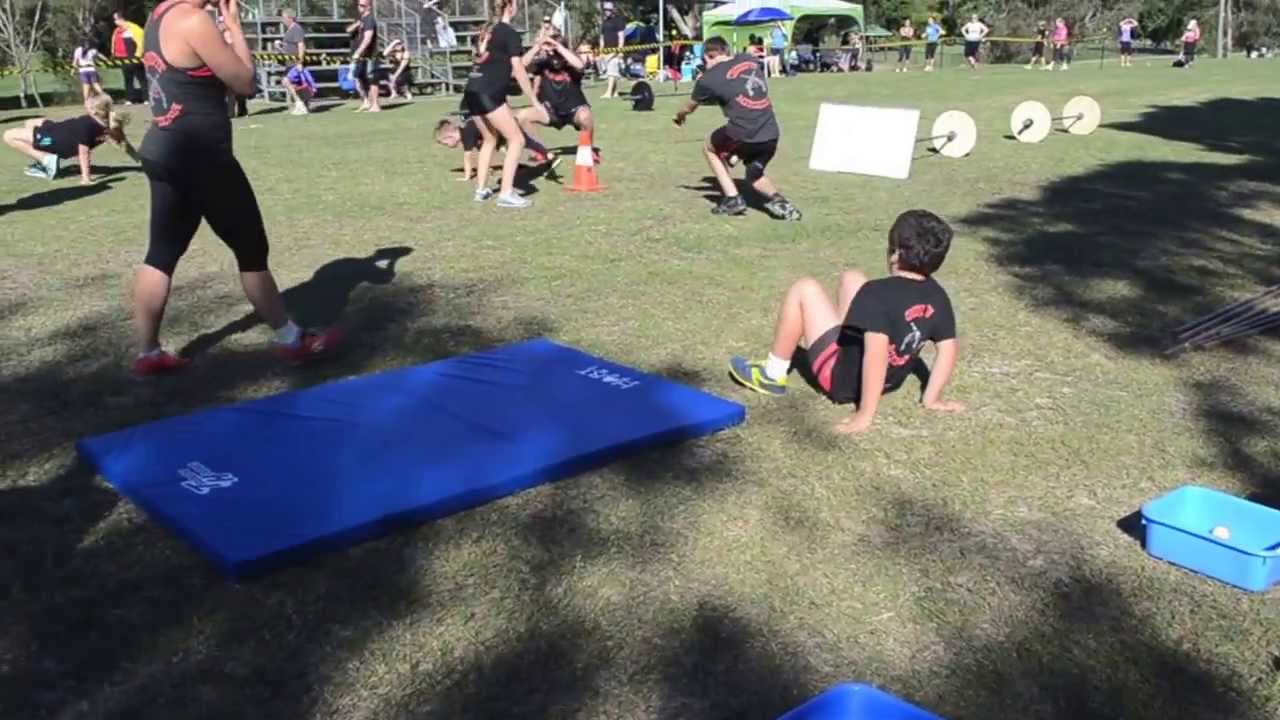 CrossFit Mitchelton Kids WOD Demo