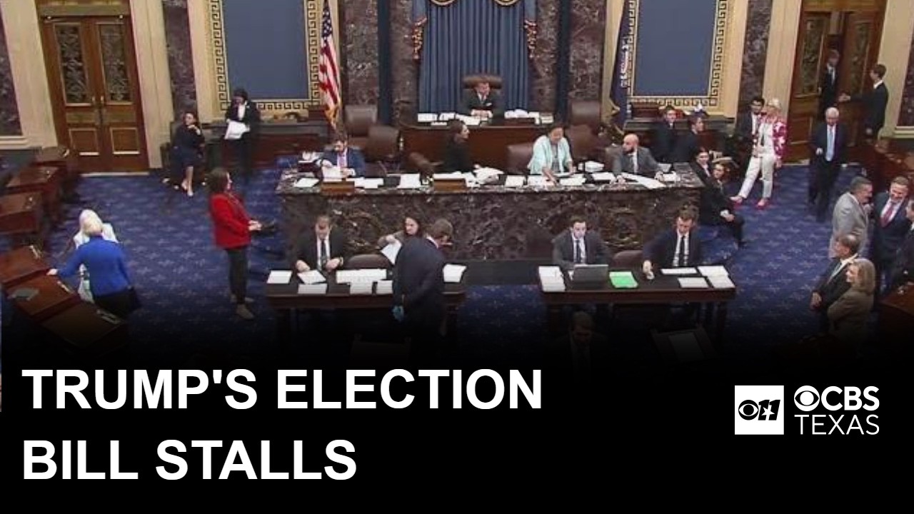 Trump push for election bill stalls amid House conservative blockade