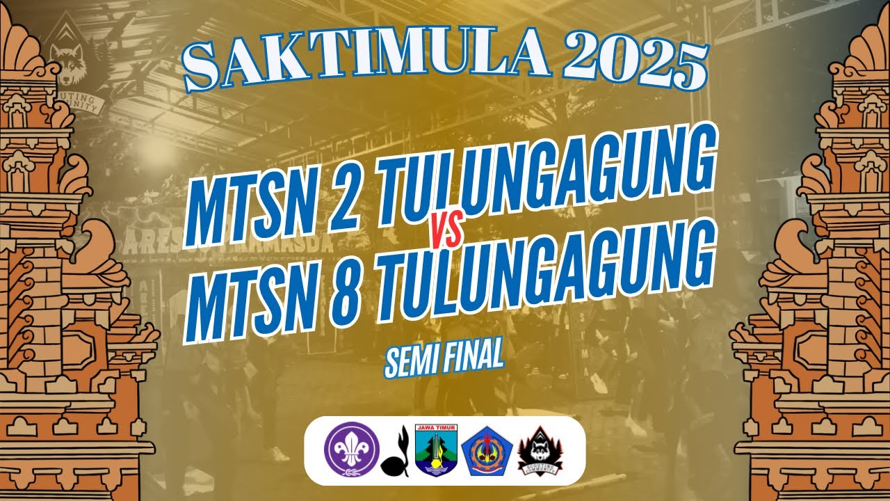 BATTLE YEL PRAMUKA MTsN 2 TULUNGAGUNG VS MTsN 8 TULUNGAGUNG | SAKTIMULA 2025