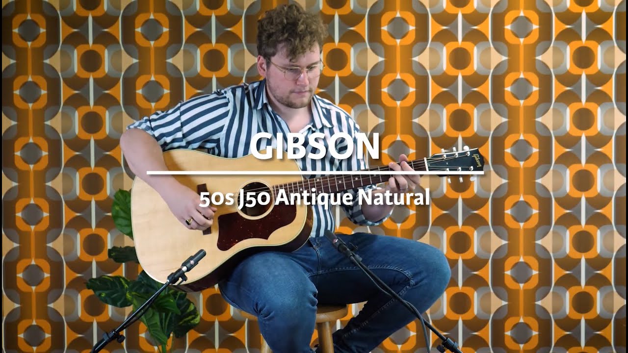 Gibson 50s J50 Antique Natural played by Milo Groenhuijzen | Demo @ The Fellowship of Acoustics