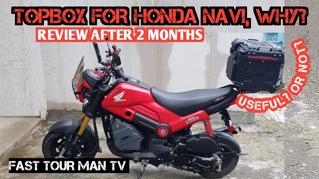 TOPBOX FOR HONDA NAVI USEFUL BA O HINDI? | HNDA NAVI OWNERSHIP REVIEW | HONDA NAVI GAS CONSUMPTION