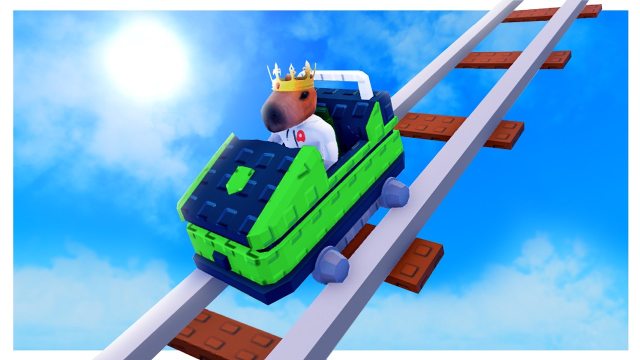 CONSTRUYE tu MONTAÑA RUSA en ROBLOX