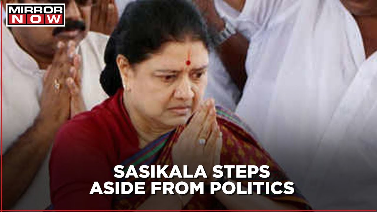 Sasikala announced she will step away from politics for the party's unity; nephew Dhinakaran reacts