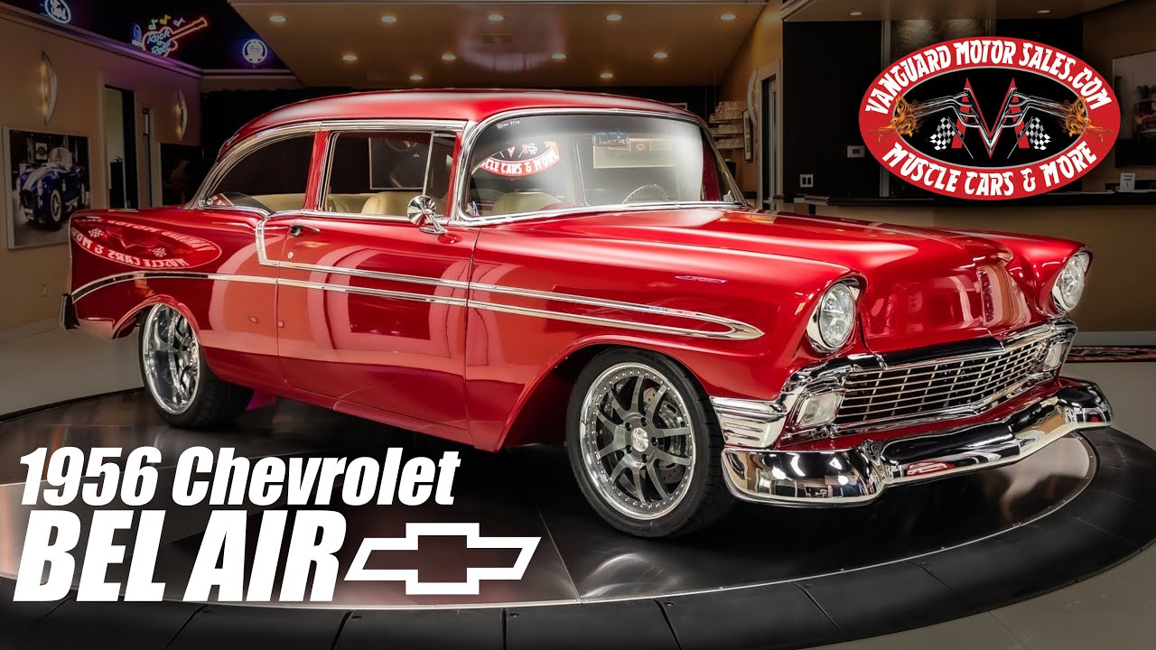 Chevrolet Bel Air 1956 года выпуска продаётся в Vanguard Motor Sales #9548
