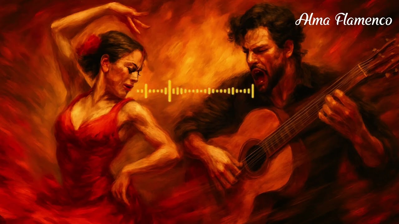 Passionate Flamenco Guitar🎸 | 🔥Spanish Rumba Dance Music💃🍹
