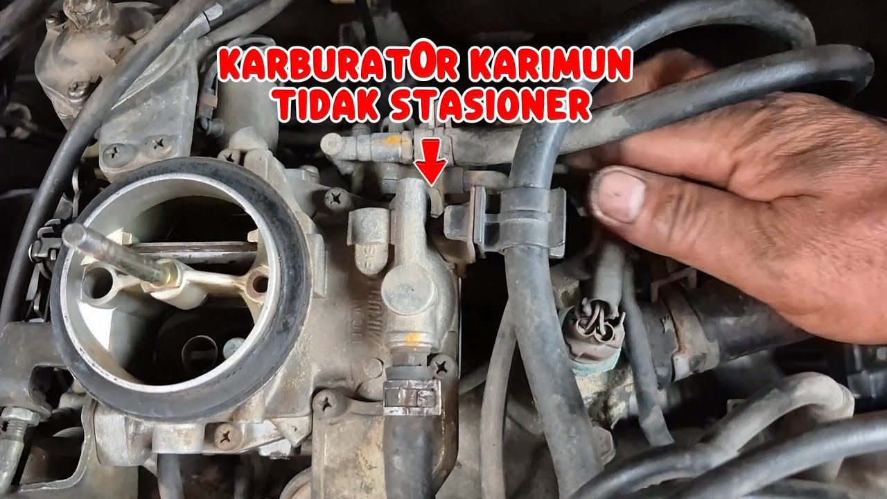 Karburator Karimun Tidak Stasioner.