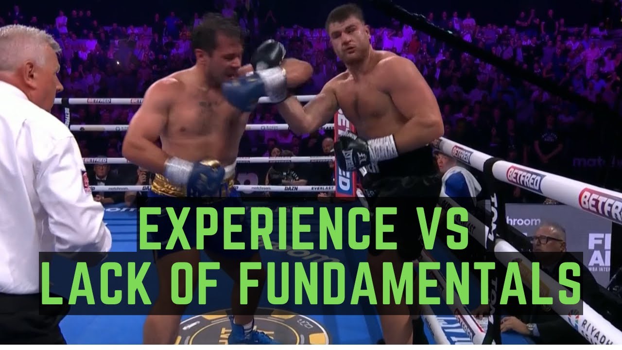 Johnny Fisher showed bad fundamentals in rematch against the experienced Dave Allen