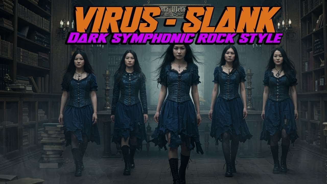 VIRUS - Slank ||💀 Dark Symphonic Rock cover🔥 by Viema Metal Forge