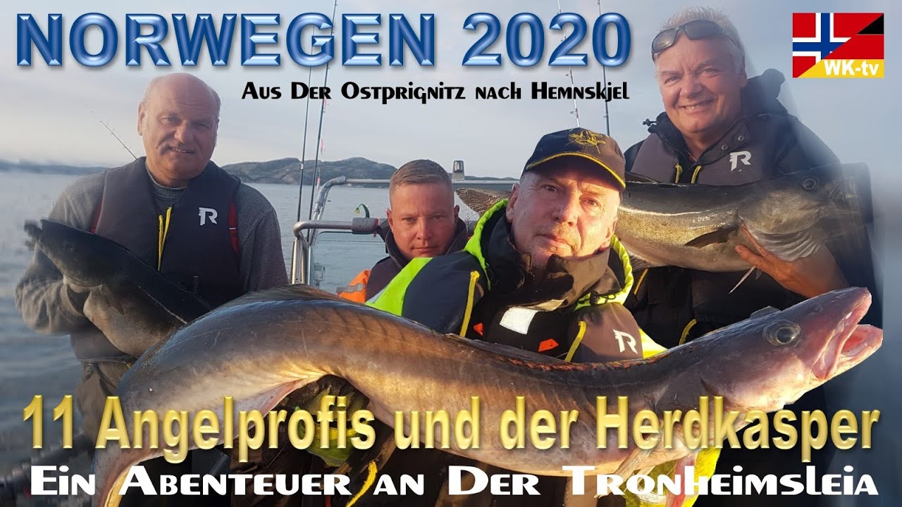 Angeln Norwegen 2020 - Herdkasper an der Trondheimsleia I Hemnskjel I Hitra Andree's Angelreisen NDR