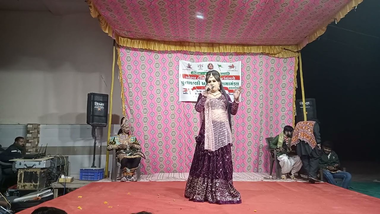 જય ઘુનાવાળી ખોડીયાર રામામંડળ નવાણીયા નું પ્રખ્યાત//આરબ ટીંબડી ગામ ને આંગણે