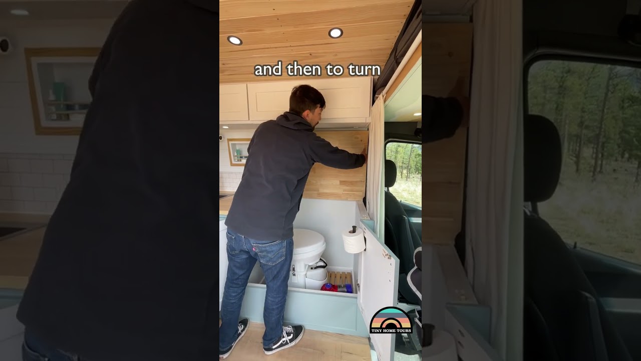 DIY Camper Van Built for Winter Travel #campervan #vanlife #vanlove IG: eddyandtiffadventures