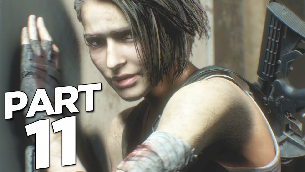 RESIDENT EVIL 3 REMAKE Walkthrough Gameplay Part 11 - LIGHTNING HAWK (RE3 NEMESIS)