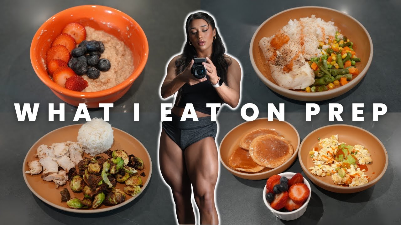 what i eat in a day on bodybuilding prep
