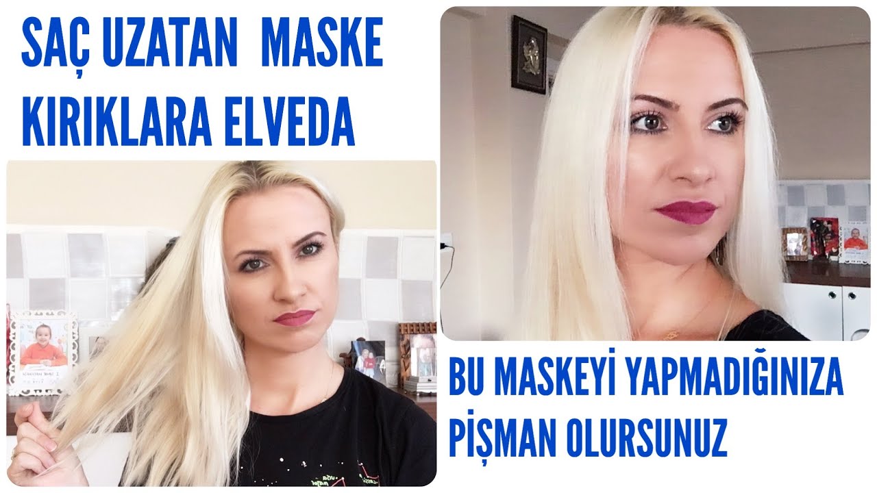 KURU MAYA SAÇ MASKESİ | Saçları Uzatan | Parlak Saçlar